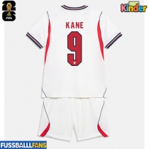 England Harry Kane #9 Heimtrikotsatz Kinder WM 2026 Kurzarm (+ Kurze Hosen)